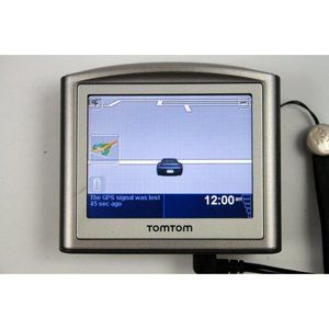 TomTom One 3rd Edition GPS Bundle with Car Charger‎ Case USB Cable